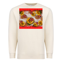 Sandshell ladybug sunflower Premium Sweatshirt - BarkalooDesign