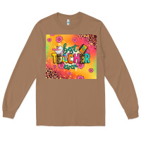 Toasted Coconut best teacher ever Long Sleeve Tee - Zillion Design Studio