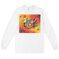 White best teacher ever Long Sleeve Tee - Zillion Design Studio