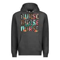 Charcoal Heather nurse nurse nurse Premium Hoodie - NancyCooperArtShop