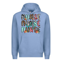 Colony Blue nurse nurse nurse Premium Hoodie - NancyCooperArtShop