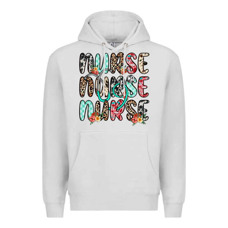 Nurse Nurse Nurse Premium Hoodie by NancyCooperArtShop | Teevron