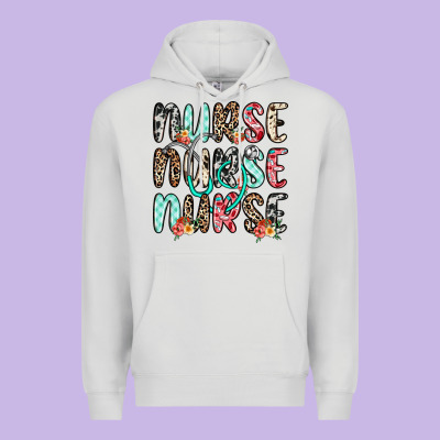 Nurse Nurse Nurse Premium Hoodie Designed By Nancycooperartshop