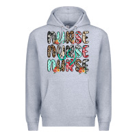 Heather Grey nurse nurse nurse Premium Hoodie - NancyCooperArtShop