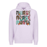 Lilac nurse nurse nurse Premium Hoodie - NancyCooperArtShop