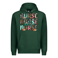 Sports Green nurse nurse nurse Premium Hoodie - NancyCooperArtShop