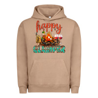 Pigment Burro Happy Glamper Camp Urban Hoodie - BundleAndBundleShop