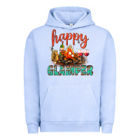 Pigment Grape Ice Happy Glamper Camp Urban Hoodie - BundleAndBundleShop
