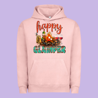 Happy Glamper Camp Urban Hoodie Designed By Bundleandbundleshop