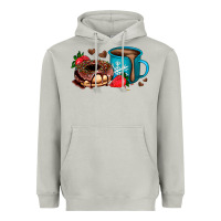Moon Dust donut coffee strawberry Heavyweight Hoodie - AdoDesignShop