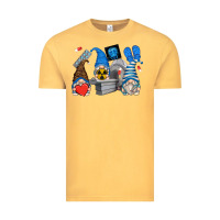 Vintage Mustard mri gnomes Vintage Tee - Zillion Design Studio