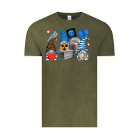 Vintage Olive mri gnomes Vintage Tee - Zillion Design Studio