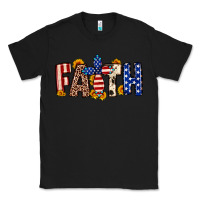 Black Faith USA flag sunflower Classic Tee - Neo Western