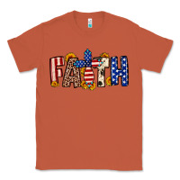 Faith Usa Flag Sunflower Classic Tee | Teevron