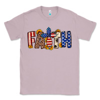 Lilac Faith USA flag sunflower Classic Tee - Neo Western