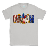 Moon Dust Faith USA flag sunflower Classic Tee - Neo Western