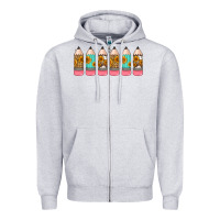 Heather Grey western teacher pencils 16oz libbey glass Zipper Hoodie - HRA Design Shop