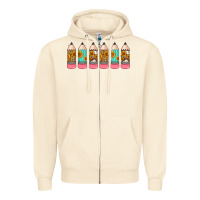 Sandshell western teacher pencils 16oz libbey glass Zipper Hoodie - HRA Design Shop