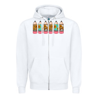 White western teacher pencils 16oz libbey glass Zipper Hoodie - HRA Design Shop