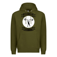 Army Green stronger everday Premium Hoodie - Bettercallsaul
