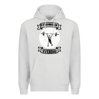 Dove Grey stronger everday Premium Hoodie - Bettercallsaul