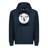 Navy stronger everday Premium Hoodie - Bettercallsaul