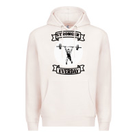 Pale Pink stronger everday Premium Hoodie - Bettercallsaul