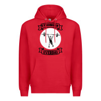 Red stronger everday Premium Hoodie - Bettercallsaul
