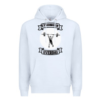 White stronger everday Premium Hoodie - Bettercallsaul