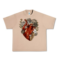 Burro Flower anatomical heart Urban Heavy Tee - RanaPortraitStore