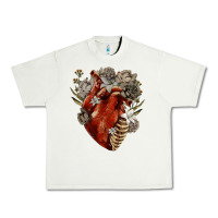 Pistachio Flower anatomical heart Urban Heavy Tee - RanaPortraitStore