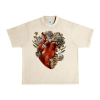 Sandshell Flower anatomical heart Urban Heavy Tee - RanaPortraitStore