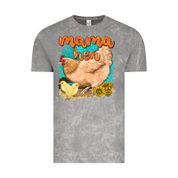 Mama Hen With Sunflowers Vintage Tee | Teevron