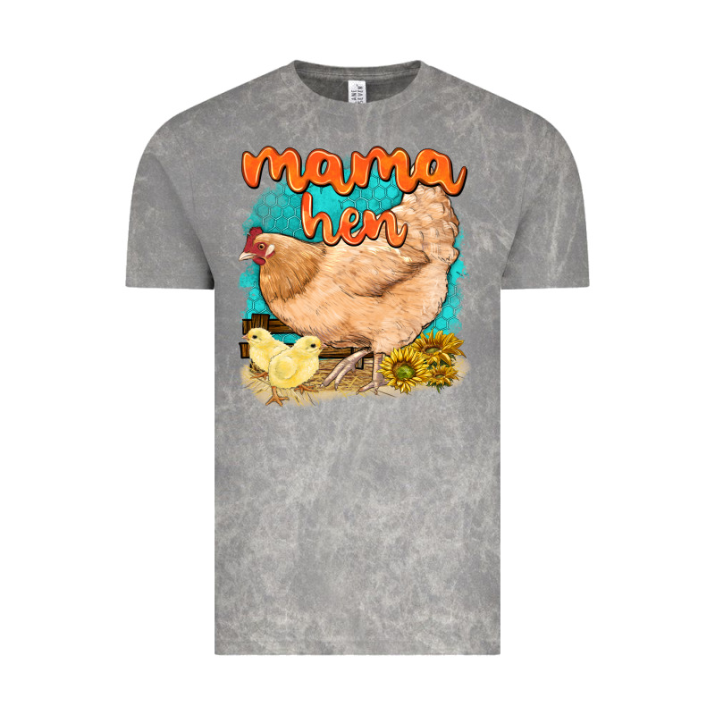 Mama Hen With Sunflowers Vintage Tee by texasbilliewilder | Teevron