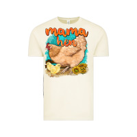 Vintage Arctic mama hen with sunflowers Vintage Tee - texasbilliewilder