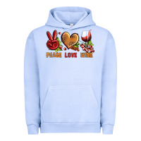 Pigment Grape Ice Peace Love Wine Urban Hoodie - BundleAndBundleShop