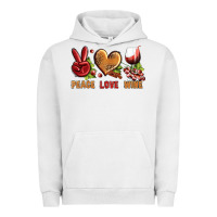 Pigment Lunar Rock Peace Love Wine Urban Hoodie - BundleAndBundleShop