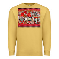 Antique Gold ladybug gnomies Premium Sweatshirt - BarkalooDesign
