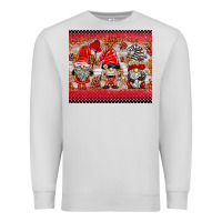 Dove Grey ladybug gnomies Premium Sweatshirt - BarkalooDesign