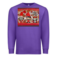 Purple ladybug gnomies Premium Sweatshirt - BarkalooDesign
