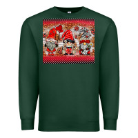 Sports Green ladybug gnomies Premium Sweatshirt - BarkalooDesign
