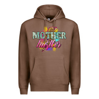 Chestnut mother hustler lightning bolt Premium Hoodie - NancyCooperArtShop