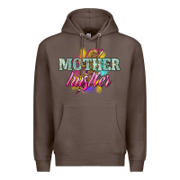 Coffee mother hustler lightning bolt Premium Hoodie - NancyCooperArtShop