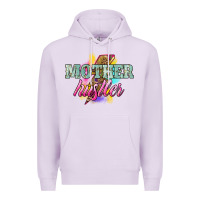 Lilac mother hustler lightning bolt Premium Hoodie - NancyCooperArtShop