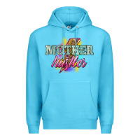 Ocean Blue mother hustler lightning bolt Premium Hoodie - NancyCooperArtShop