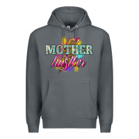 Rock mother hustler lightning bolt Premium Hoodie - NancyCooperArtShop