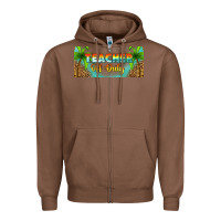 Chestnut western teacher off duty 16oz libbey glass Zipper Hoodie - HRA Design Shop