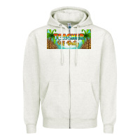 Oatmeal Heather western teacher off duty 16oz libbey glass Zipper Hoodie - HRA Design Shop
