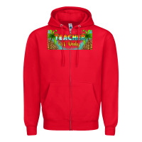 Red western teacher off duty 16oz libbey glass Zipper Hoodie - HRA Design Shop