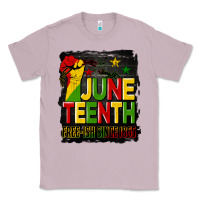 Lilac juneteenth fist free ish since 1865 with background Classic Tee - HRA Design Shop